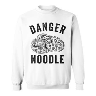 Funny Danger Noodle Hognose Snake Lovers Sweatshirt - Seseable