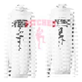 Funny Pride Month Lgbtq Matching Gay Couple Pitcher Sweatshirt | Mazezy