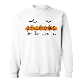 Pumpkin Halloween Is The Season Sweatshirt - Monsterry