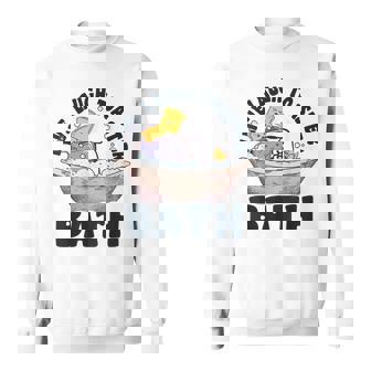 Funny Toaster Saying Live Laugh Toaster Bath Inspirational Sweatshirt | Mazezy