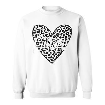 Gators School Spirit Leopard Heart Game Day Sweatshirt - Monsterry UK