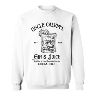 Gin & Juice Est 1994 Distilled In Long Beach California Sweatshirt - Seseable
