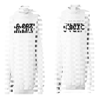 Go Sports Vintage Sports Clueless Sport Fan Go Sports Sweatshirt - Thegiftio