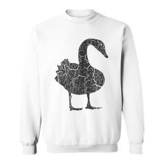 Goose Distressed Print - Vintage Goose Sweatshirt | Mazezy