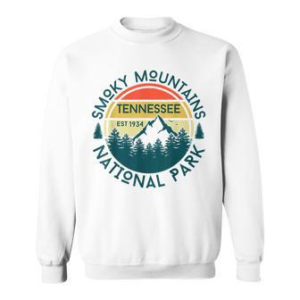 Great Smoky Mountains National Park Tennessee Outdoors Sweatshirt - Seseable