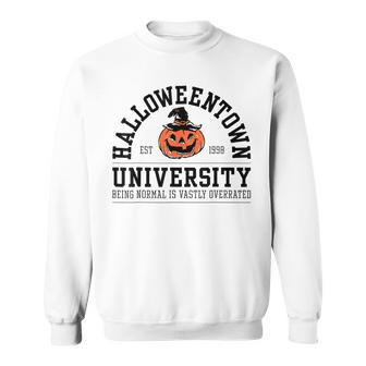 Halloween Town University Est 1998 Pumpkin Halloween Sweatshirt - Monsterry CA