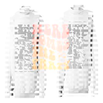 Here Comes The Party Bachelorette Party Bride Bridemaid Sweatshirt | Mazezy