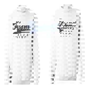 Husband Est 2023 Just Married Honeymoon Hubby Wedding Couple Funny Gifts For Husband Sweatshirt | Mazezy