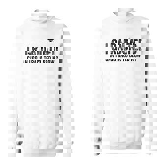 I Graduated Can I Go Back To Bed Now Graduation 2023 Sweatshirt - Seseable