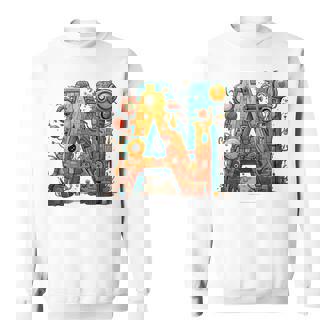 The Intricate Beauty Of Artificial Intelligence Ai ed Sweatshirt | Mazezy