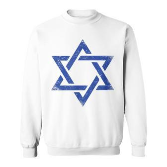 Israeli Flag Israel Jewish Symbol Star Of David Pride Israel Sweatshirt - Monsterry AU