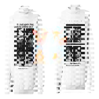 It Looks Just As Stupid When You Do It Sweatshirt | Mazezy