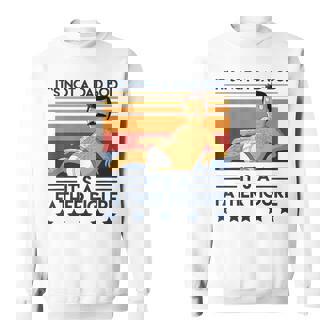 Its Not A Dad Bod Its A Father Figure Dad Funny Father Sweatshirt | Mazezy