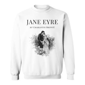 Jane Eyre Charlotte Bronte Cover Title Page Sweatshirt | Mazezy