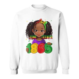 Junenth 1865 Brown Skin African American Girl Kid Toddler Sweatshirt - Thegiftio UK