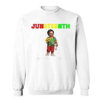 Junenth African Child Boy Girl Remembering My Ancestors Sweatshirt | Mazezy UK