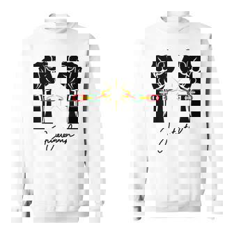 Junenth Breaking Chains Black Freedom 1865 - African Sweatshirt - Seseable