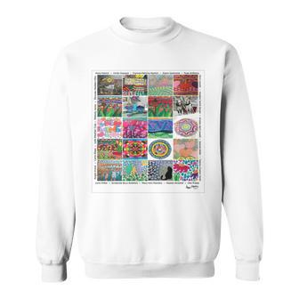 Just Color Colorist Community Collage Sweatshirt | Mazezy
