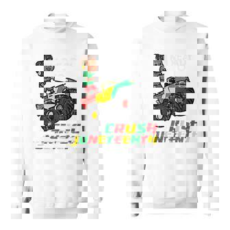 Kids Ready To Crush Junenth Black Boy Toddler Boys Kids Youth Sweatshirt | Mazezy