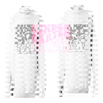 Kindergarten Crew Happy First Day Of School Kindergarten Sweatshirt | Mazezy