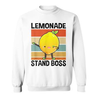 Lemonade Squad For Stand Boss Lemon Juice Summer Sweatshirt | Mazezy