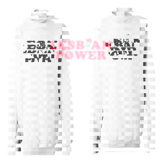 Lesbian Power - Lgbt Sapphic Gay Pride Lesbian Sweatshirt | Mazezy