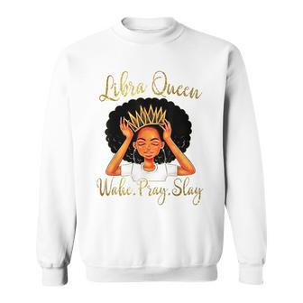 Libra Queens Are Born In September 23 October 22 Sweatshirt | Mazezy