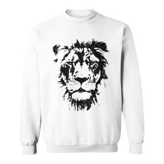 Lion Face Cool Zoo Animals Zoo Keeper Sweatshirt | Mazezy
