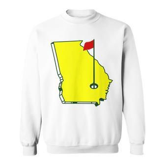Master Golf Georgia State Georgia Gifts And Merchandise Funny Gifts Sweatshirt | Mazezy