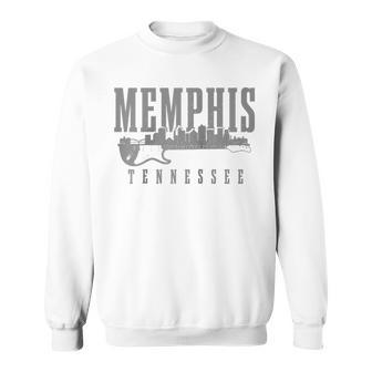 Memphis Tennessee Tn Pride Guitar Country Music Vintage Sweatshirt | Mazezy