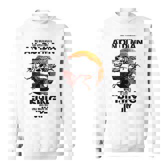Never Underestimate An Old Man Who Loves Fishing July Sweatshirt - Seseable