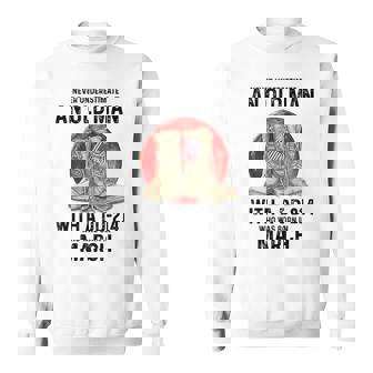 Never Underestimate An Old Man With A Dd214 March Sweatshirt - Seseable