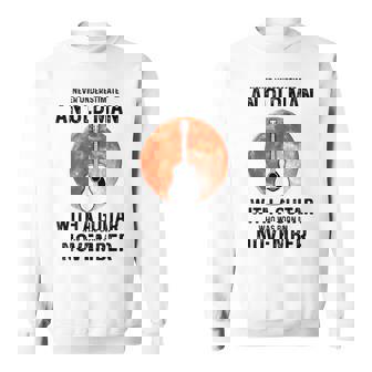 Never Underestimate An Old Man With A Guitar November Sweatshirt | Seseable UK