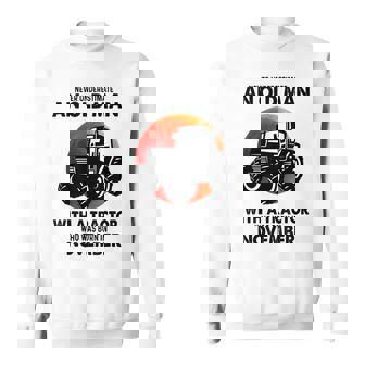 Never Underestimate An Old Man With A Tractor Born November Sweatshirt | Seseable UK