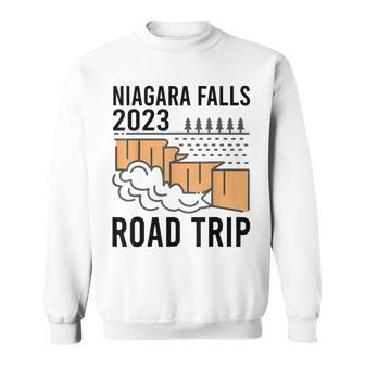 Niagara Falls Road Trip 2023 Summer Vacation Niagara Sweatshirt | Mazezy