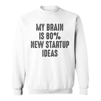 Nu Disco Beats My Brain Is 80 Sweatshirt | Mazezy