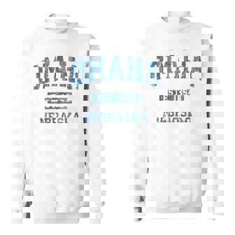 Omaha Nebraska Ne Vintage Athletic Sports Design Sweatshirt | Mazezy