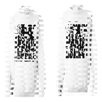 On My Husbands Last Nerve On Back Sweatshirt | Mazezy