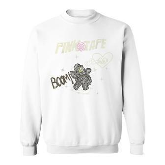 Pink Tape Graphic Sweatshirt - Seseable