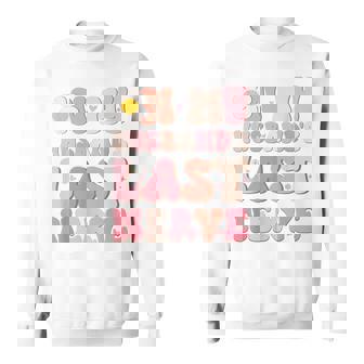 Pinky Retro On My Husbands Last Nerve Groovy Sweatshirt | Mazezy