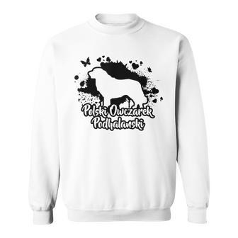 Polski Owczarek Podhalanski Dog Breed Sweatshirt | Mazezy
