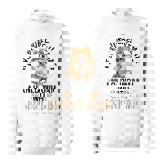Pomeranian Pom Dog Pom-Pom Never Underestimate An Sweatshirt - Thegiftio