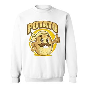 Potato With An E Sweatshirt | Mazezy AU