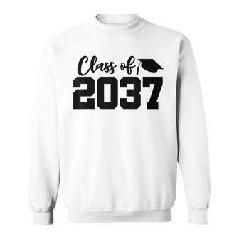 Pre-K Class Of 2037 First Day School Grow With Me Graduation Sweatshirt - Monsterry UK