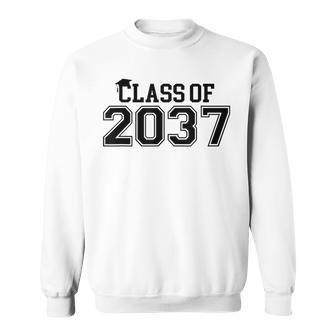 Pre-K Class Of 2037 First Day School Grow With Me Graduation Sweatshirt - Monsterry UK