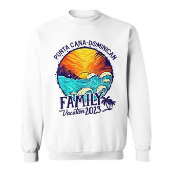 Punta Cana Dominican Vacation 2023 Matching Family Group Sweatshirt | Mazezy