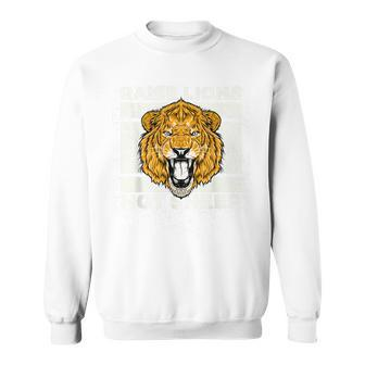 Raise Lions Not Sheep American Patriot For Funny Republican Sweatshirt | Mazezy