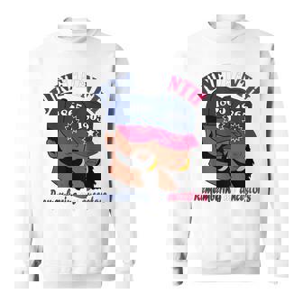 Remembering My Ancestors Junenth Flag Blue Red White Sweatshirt | Mazezy