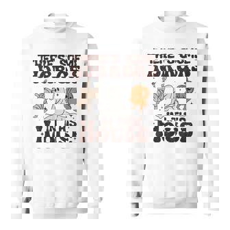 Theres Some Horrors In This House Sweatshirt | Mazezy