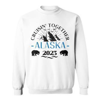 Retro Alaska Cruise 2023 Family Cruise 2023 Family Matching Sweatshirt - Seseable